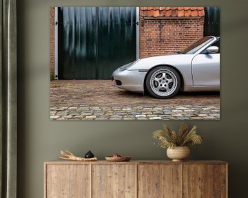 Porsche Boxster voorkant (artwork)