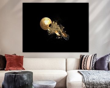 Explosion of a bullet by Karin Steffens