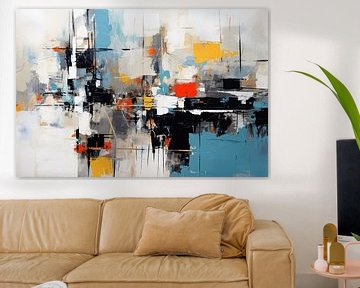 Abstract No.173 van Blikvanger Schilderijen