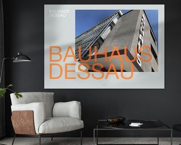 Affiche d'art Bauhaus sur Raymond Wijngaard