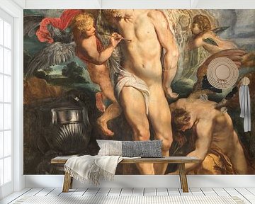 Sint Sebastiaan genezen door engelen, Pieter Paul Rubens