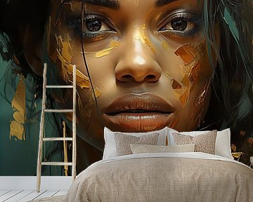 African woman by PixelPrestige