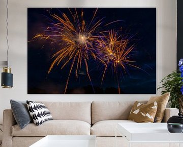 Fireworks, fireworks show by Gert Hilbink