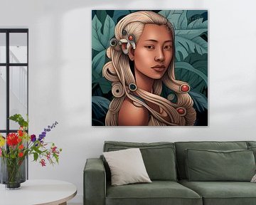 Yanomami Woman, African art