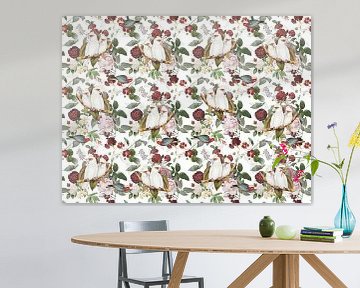 White Spring Wallpaper van Marja van den Hurk