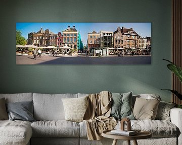 De Grote markt Groningen van Humphry Jacobs