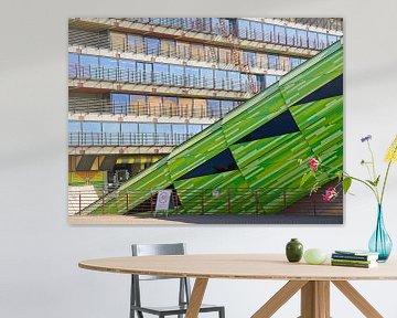 Escalator Klinikum Aachen by Rob Boon