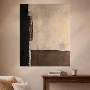 Modern abstract in earth tones by Studio Allee