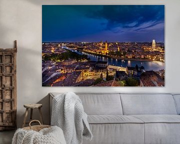 Verona bij nacht