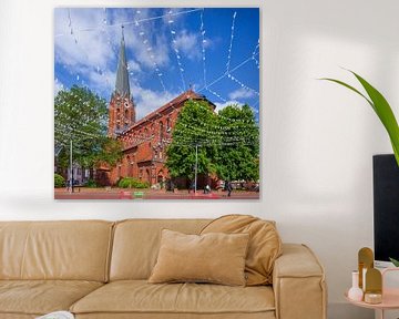 Petrikirche, Buxtehude, Nedersaksen, Duitsland