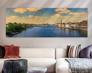 Skyline von Maastricht von Lizanne van Spanje