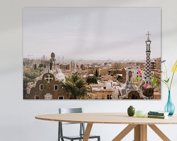 Park Guell Skyline | Barcelona | Spanien von Roanna Fotografie