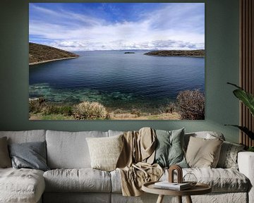 Blue Lagoon, Lake Titicaca, Bolivia by aidan moran