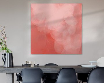 Abstract roze van On Your Wall
