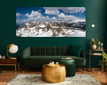 Pics montagneux enneigés dans les Alpes autrichiennes près du Grossglockner sur Sjoerd van der Wal Photographie