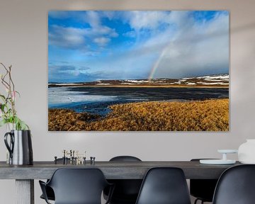 Regenbogen im Hochland von Daniela Beyer