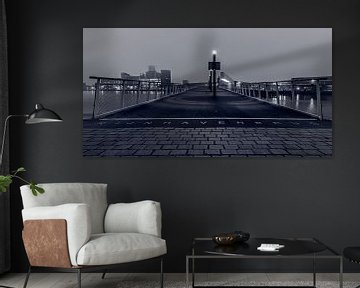 Die Rijnhaven-Brücke in Rotterdam von MS Fotografie | Marc van der Stelt
