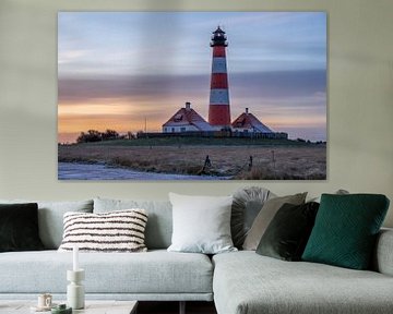 Phare de Westerhever, Frise du Nord, Allemagne sur Alexander Ludwig