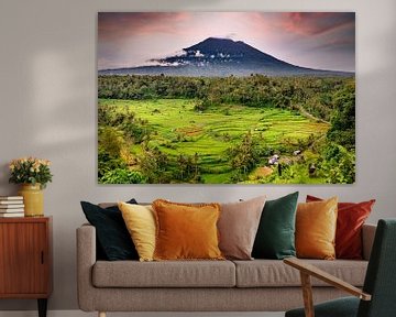 Der Vulkan Agung auf Bali von Danny Bastiaanse