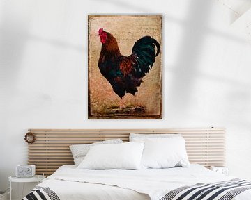 Vintage Rooster by Western Exposure