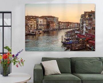 Venedig Canal Grande am Abend von Jean Claude Castor