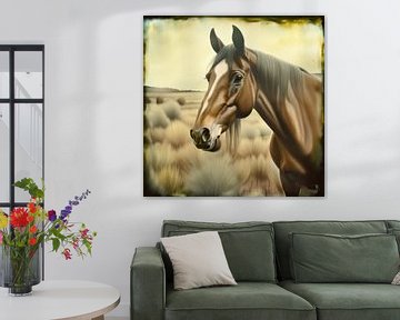 Portret van een paard van Biljana Zdravkovic