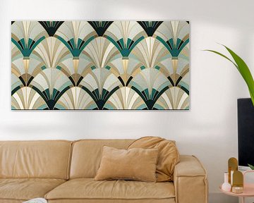 Art Deco Fan Motif by Whale & Sons