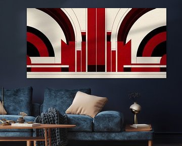 Art Deco Shapes and Colors van Whale & Sons
