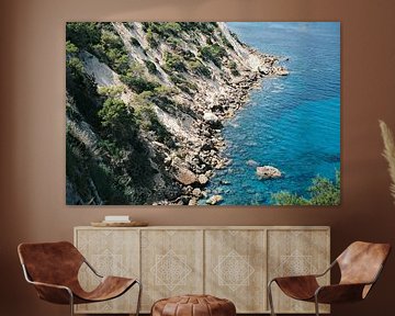 Kliffen en golven: De spectaculaire kust van Ibiza 1 // Ibiza // Natuur- en Reisfotografie van Diana van Neck Photography
