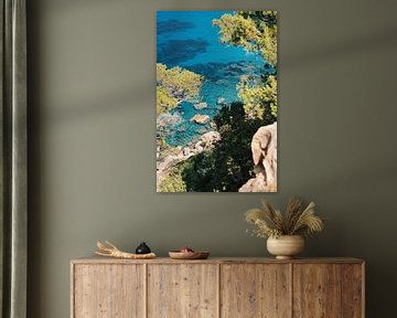 Kliffen en golven: De spectaculaire kust van Ibiza 3 // Ibiza // Natuur- en Reisfotografie van Diana van Neck Photography