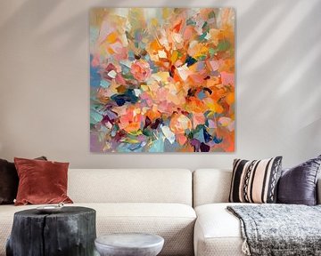 Abstracte bloemen van Artsy