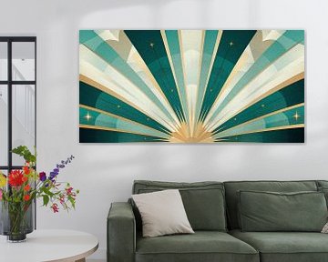 Art Deco Sunbeams by Whale & Sons