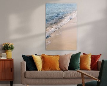Pastel-coloured waves // Ibiza // Nature and travel photography