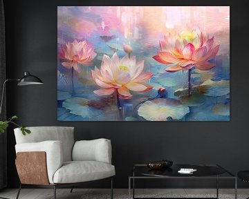 Lotus bloem van Imagine