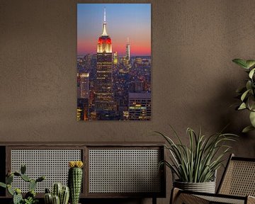 Skyline New York City - Empire State Building (USA) by Marcel Kerdijk