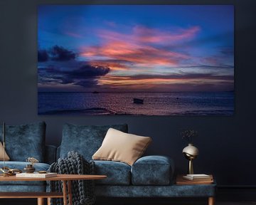 Curacaose avond aan zee