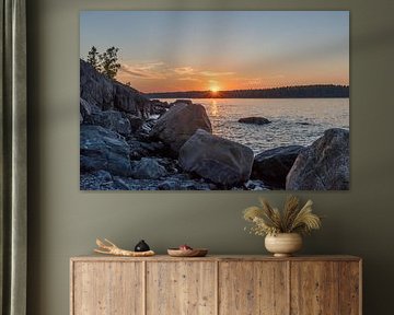 Sunset in Sweden