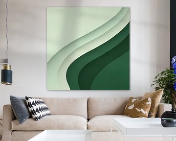 Abstracte Wave van Natasja Haandrikman