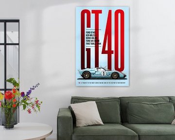 Ford GT40 Tribute Miles by Theodor Decker
