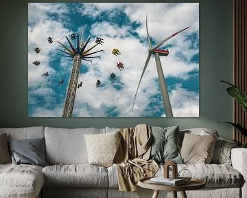 Mills for energy and fun by Geert Van Baelen
