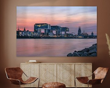 Panorama von Köln, Rheinland, Deutschland