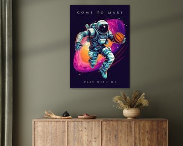 Astronaute sur Juno Design