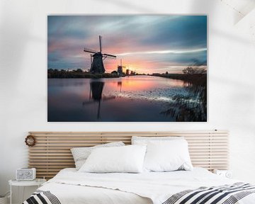 Kinderdijk sur Daniel Ritzrow