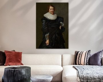 Portret van een man, Nicolaes Eliasz. Pickenoy