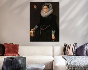 Porträt von Johanna le Maire (um 1601-60), Nicolaes Eliasz Pickenoy