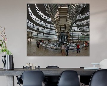 Reichstag koepel van binnen