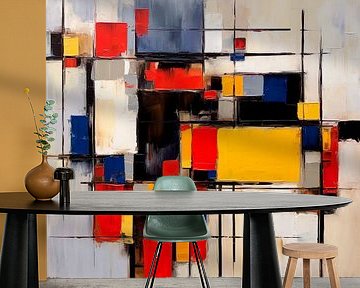 Mondriaan Inspired van Harry Hadders