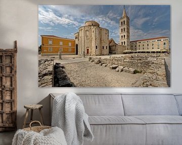 Zadar, Croatie sur x imageditor