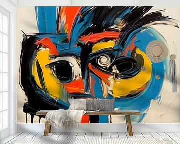 Karel Appel Inspired van Harry Hadders