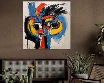 Karel Appel Inspired van Harry Hadders